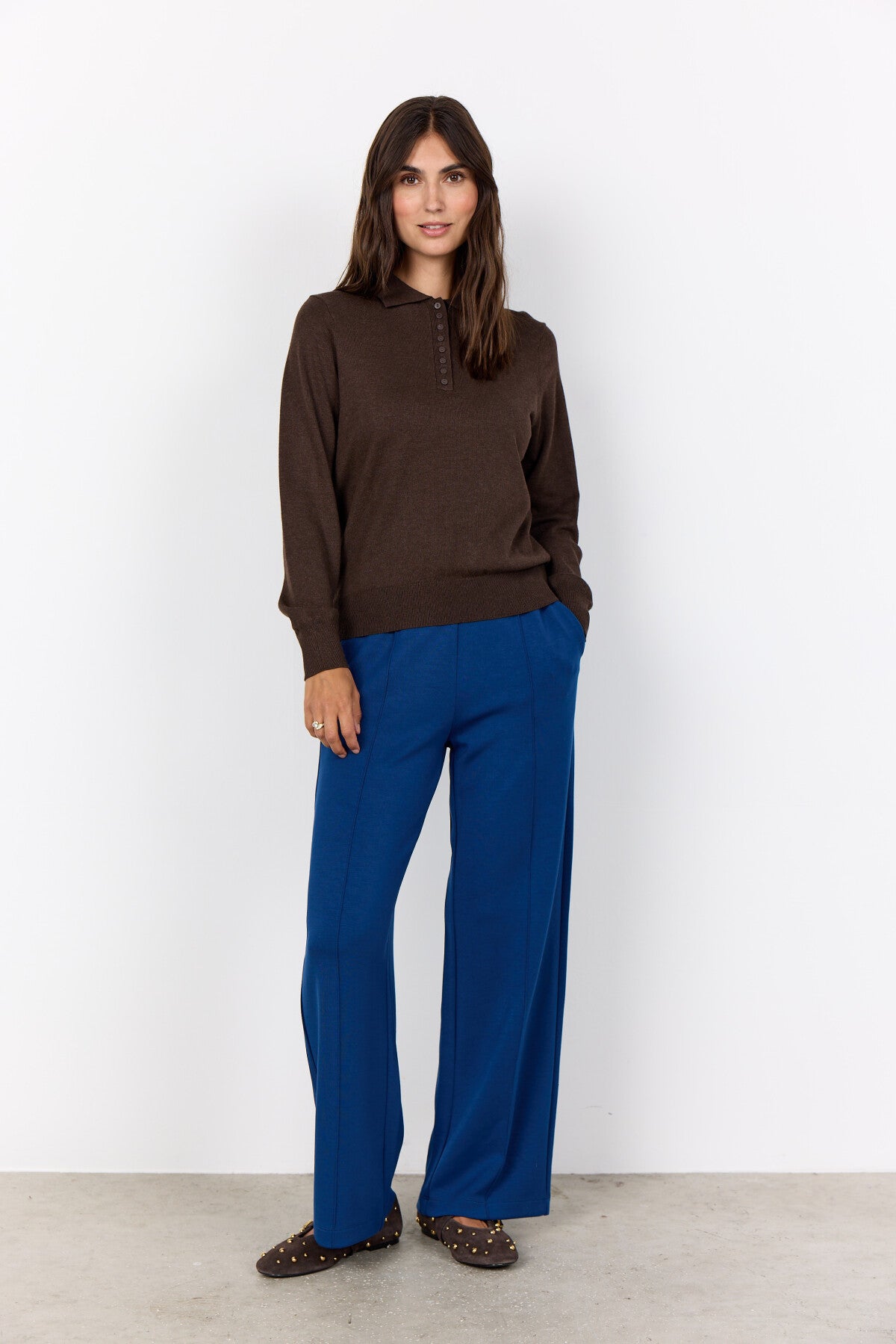 SC-DOLLIE 799 Pullover Mørk brun