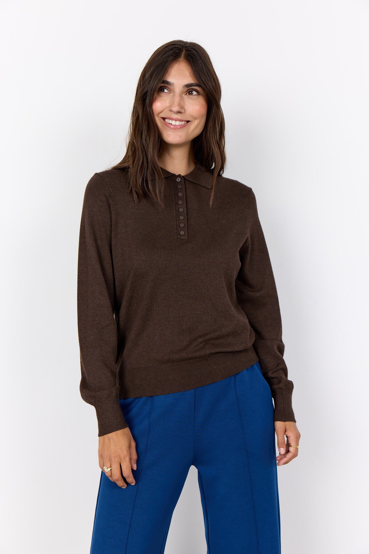 SC-DOLLIE 799 Pullover Mørk brun