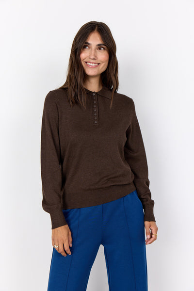 SC-DOLLIE 799 Pullover Mørk brun