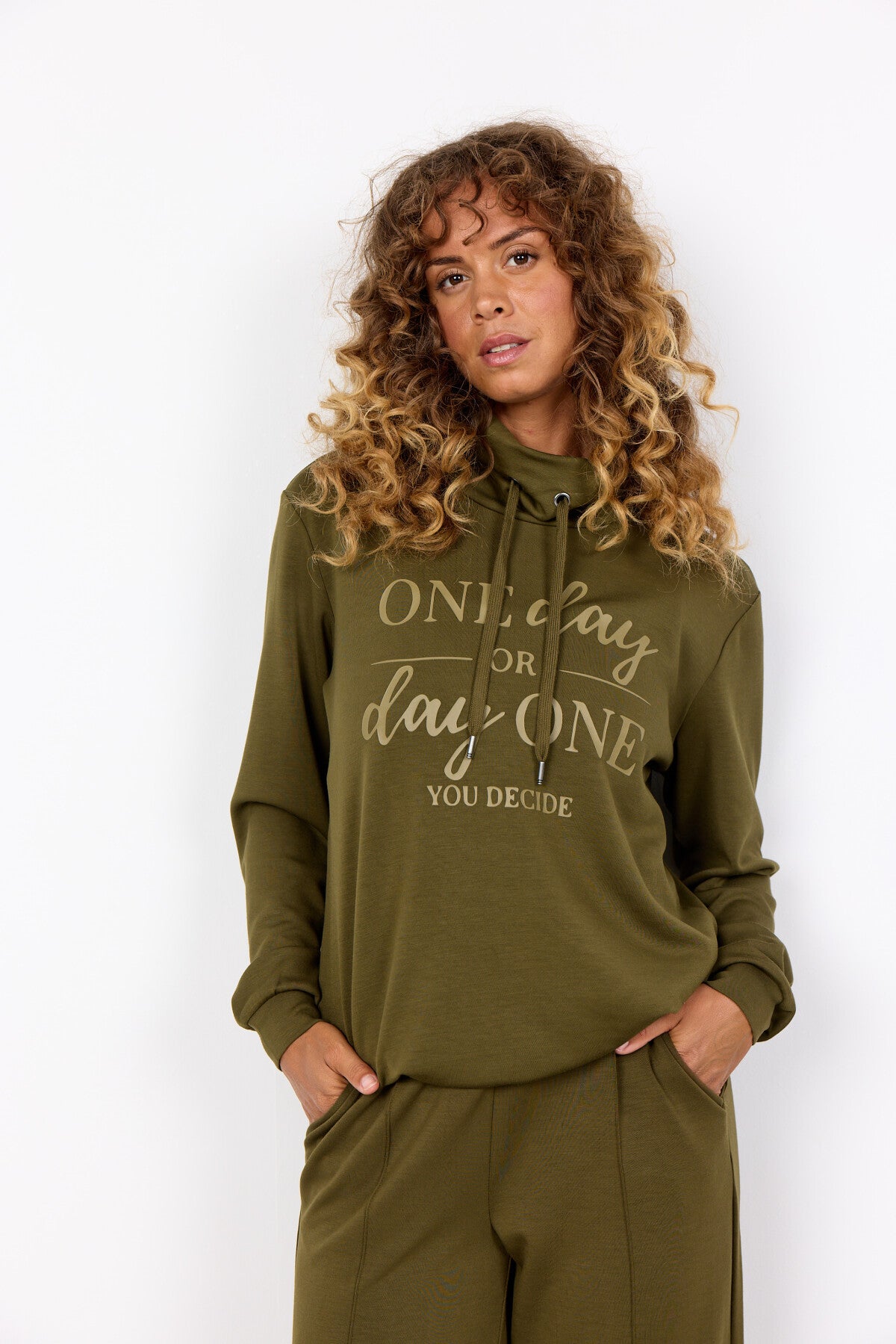 SC-BANU 256 Sweatshirt Mørkegrøn