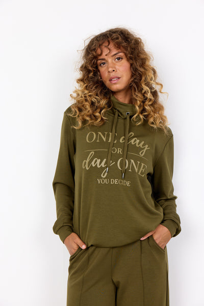 SC-BANU 256 Sweatshirt Mørkegrøn