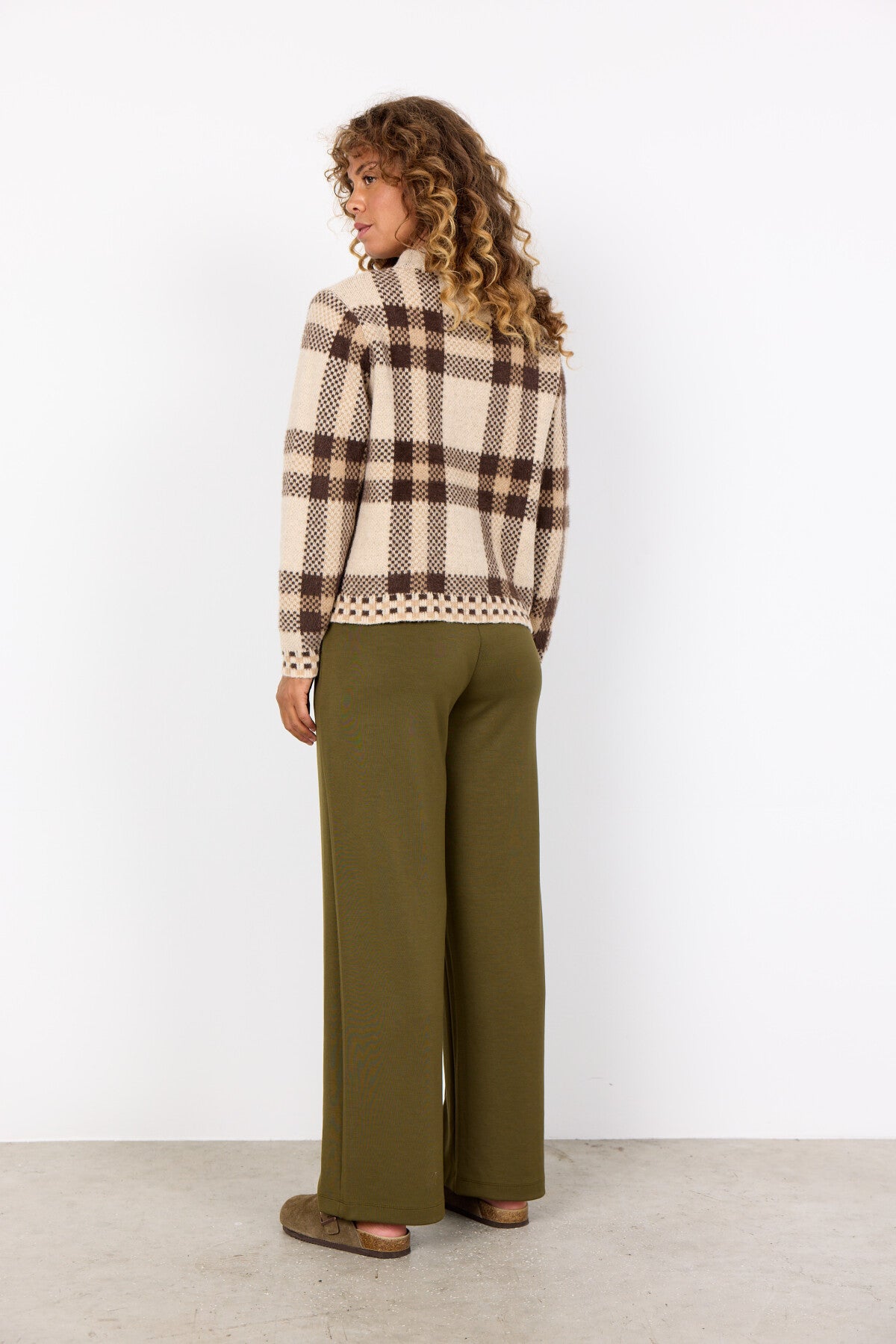 SC-VIBSA 1 Pullover Mørk sand