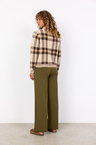 SC-VIBSA 1 Pullover Mørk sand
