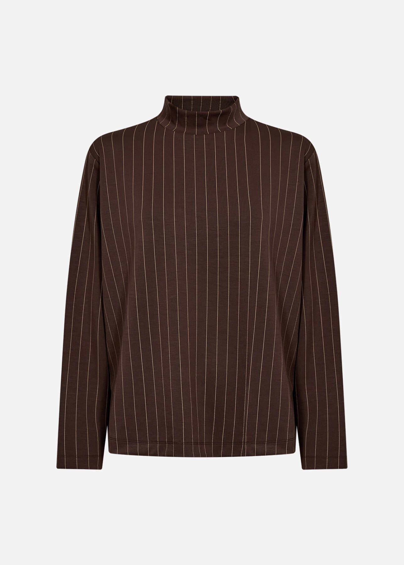 SC-VIVI 1 Bluse Mørk brun