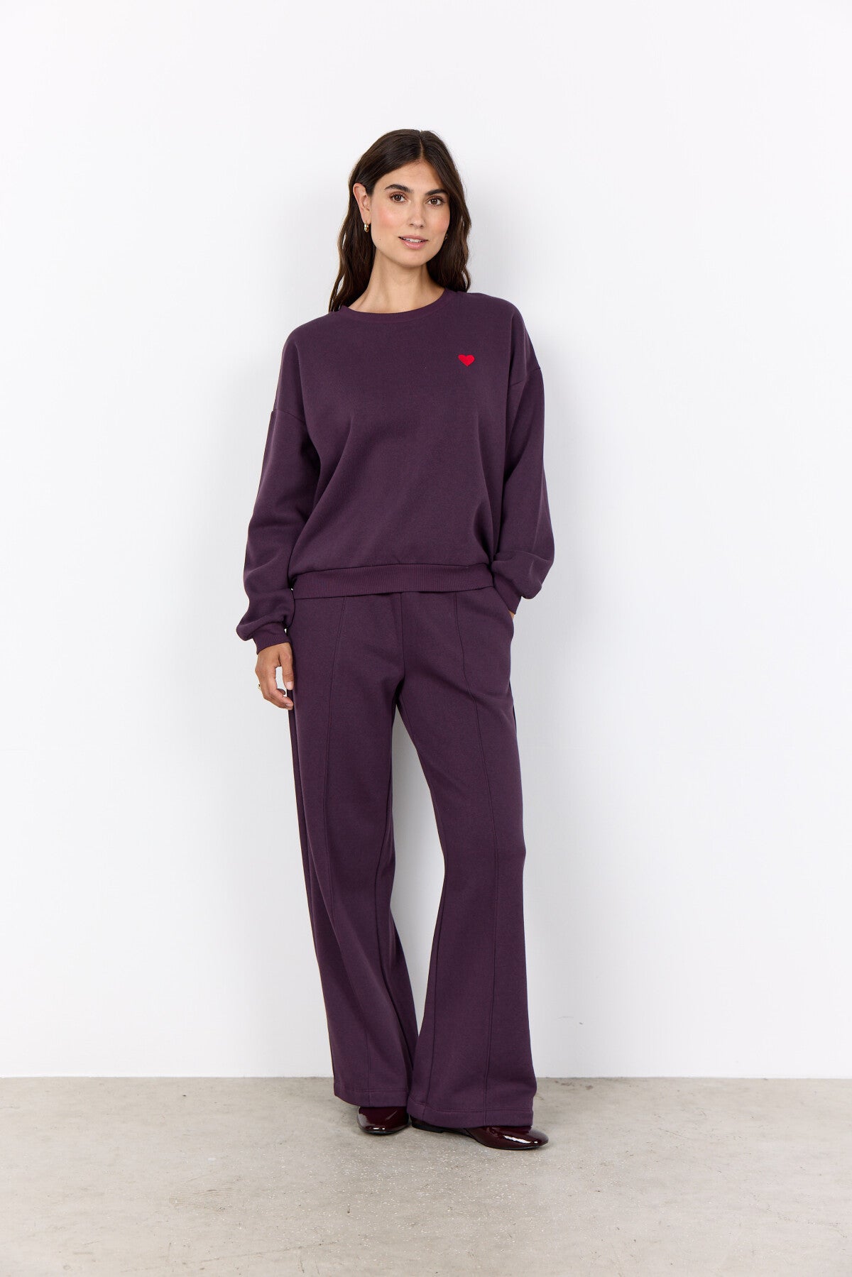 SC-ANGELIN 18 Sweatshirt Lilla