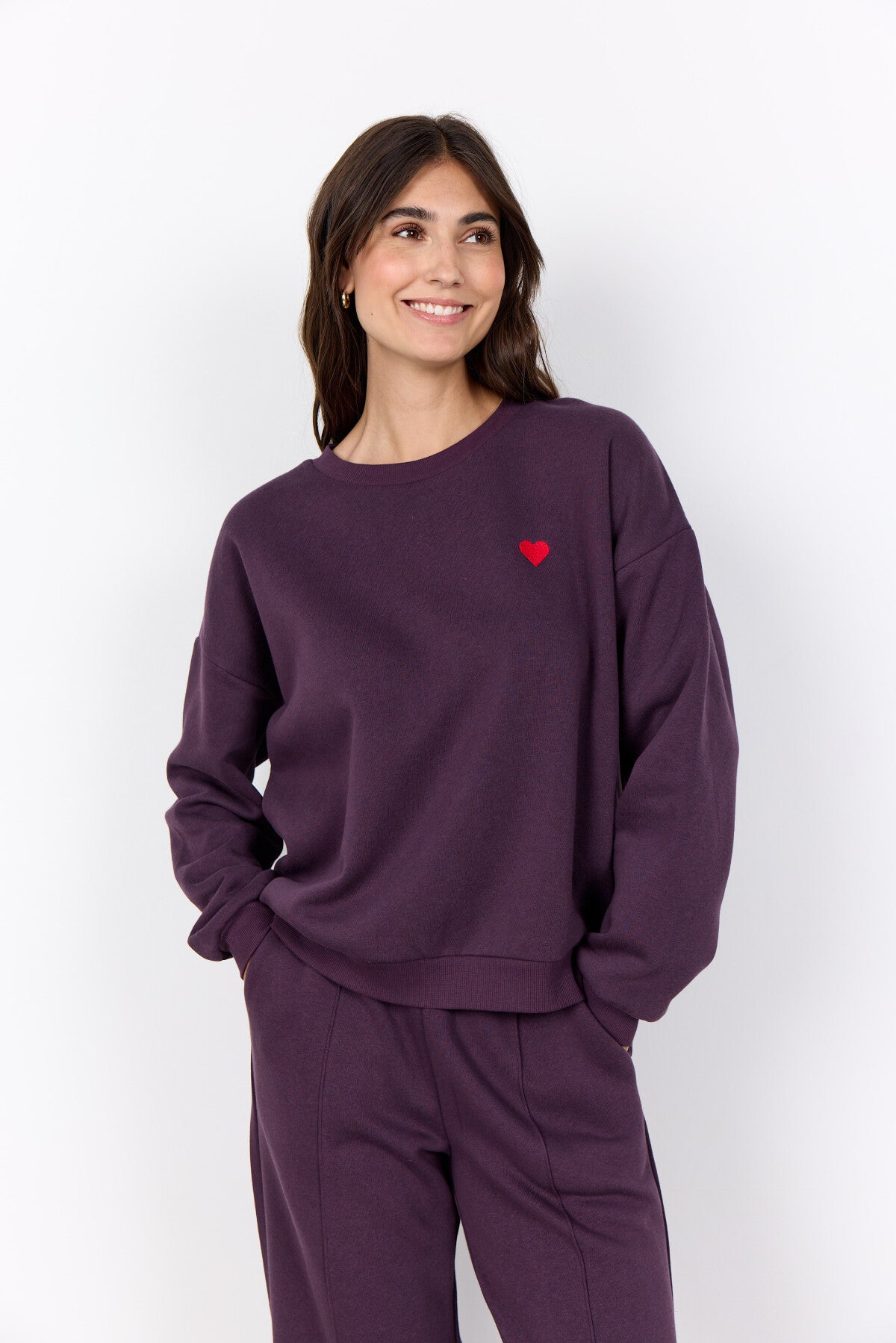 SC-ANGELIN 18 Sweatshirt Lilla