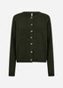 SC-ORLEAN 2 Cardigan Mørkegrøn