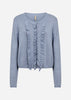 SC-DOLLIE 829 Cardigan Støvet blå