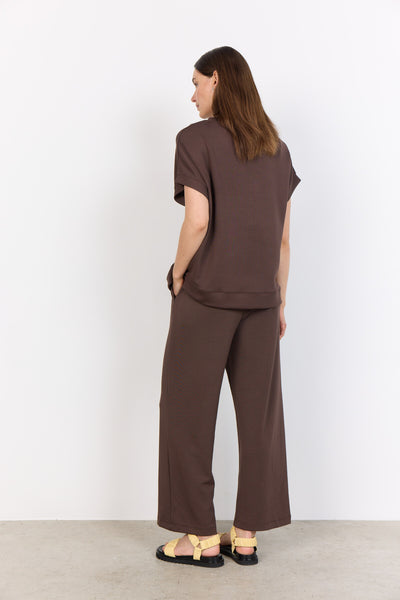 SC-BANU 245 Bluse Mørk brun