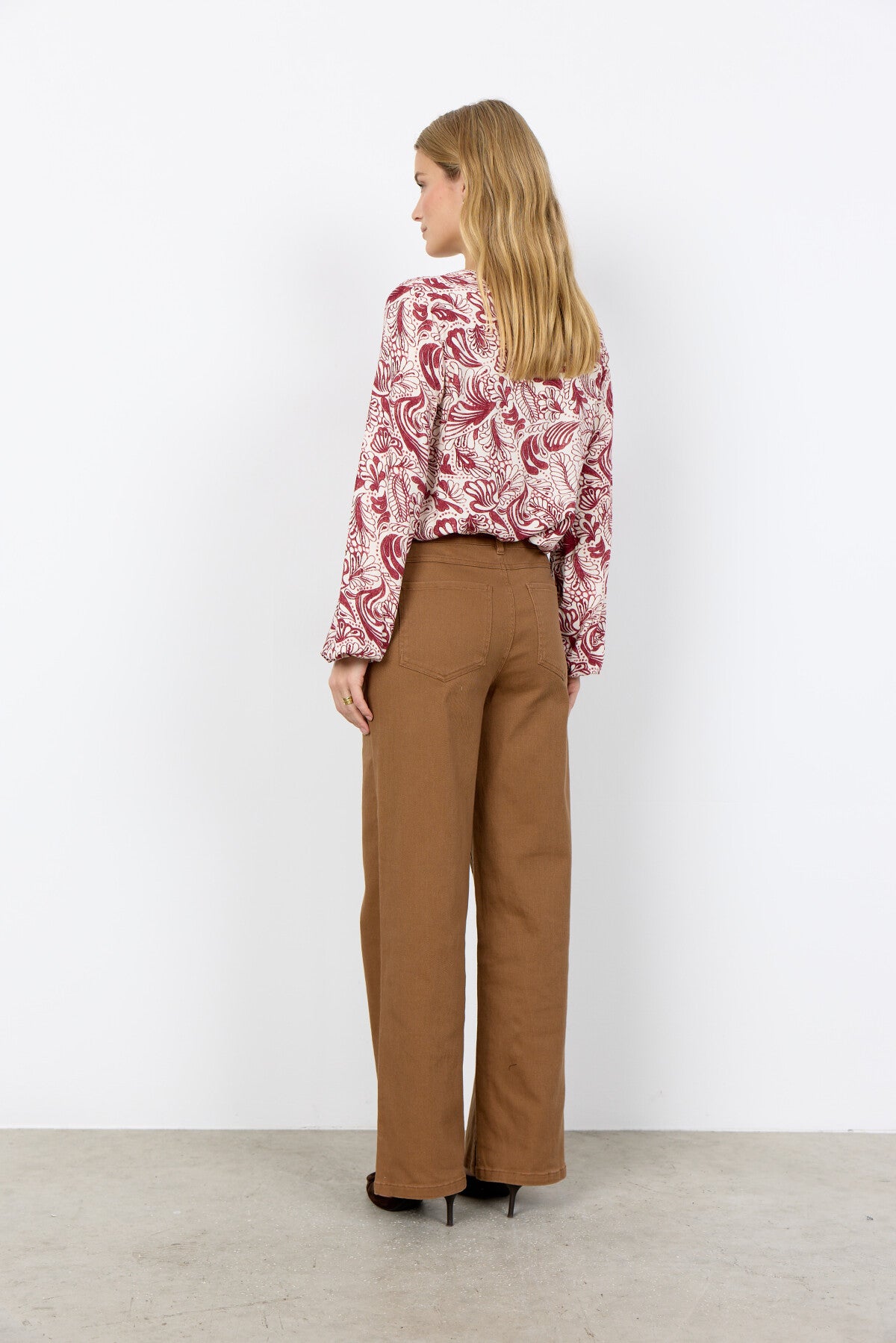 SC-BAYAN 2 Bluse Rubin rød