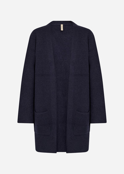 SC-AVALON 3 Cardigan Mørk blå