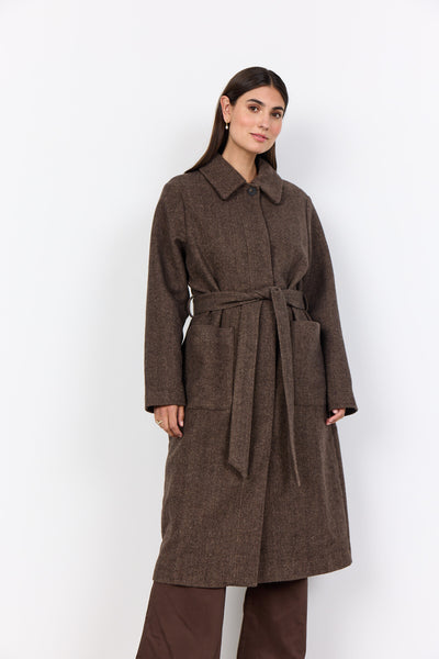 SC-SHAKIRA 2 Jakke Mørk brun