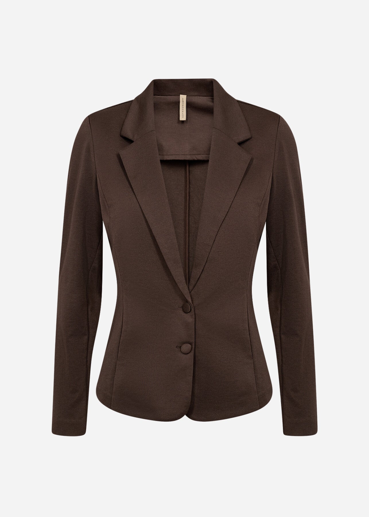 SC-DANIELA 1 Blazer Mørk brun