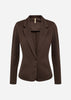 SC-DANIELA 1 Blazer Mørk brun