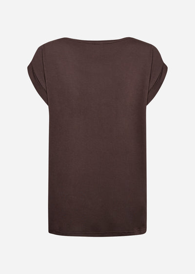 SC-THILDE 6 T-shirt Mørk brun