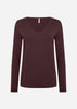 SC-MARICA 372 T-shirt Mørk blomme