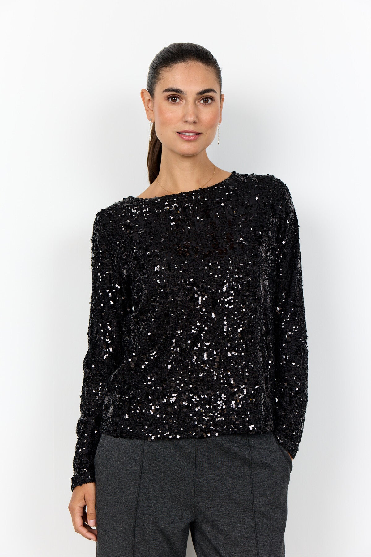 SC-ANGEL 2 Bluse Sort
