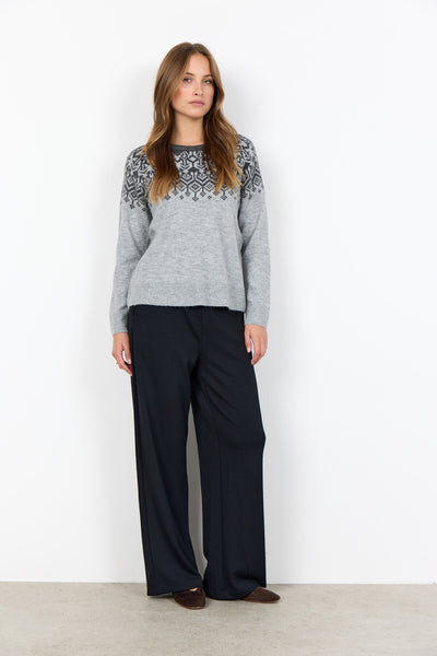 SC-ORLEAN 3 Pullover Lys grå