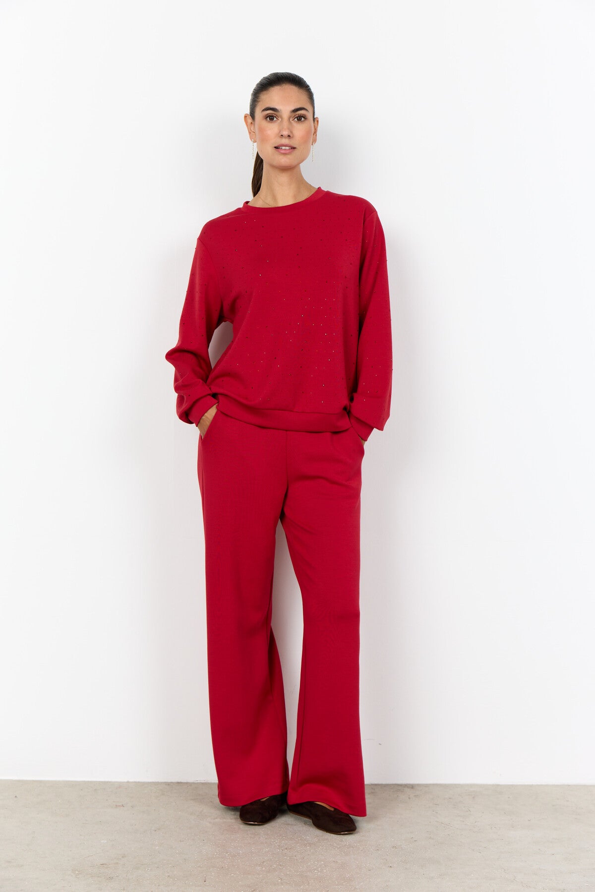 SC-BANU 270 Bluse Rød
