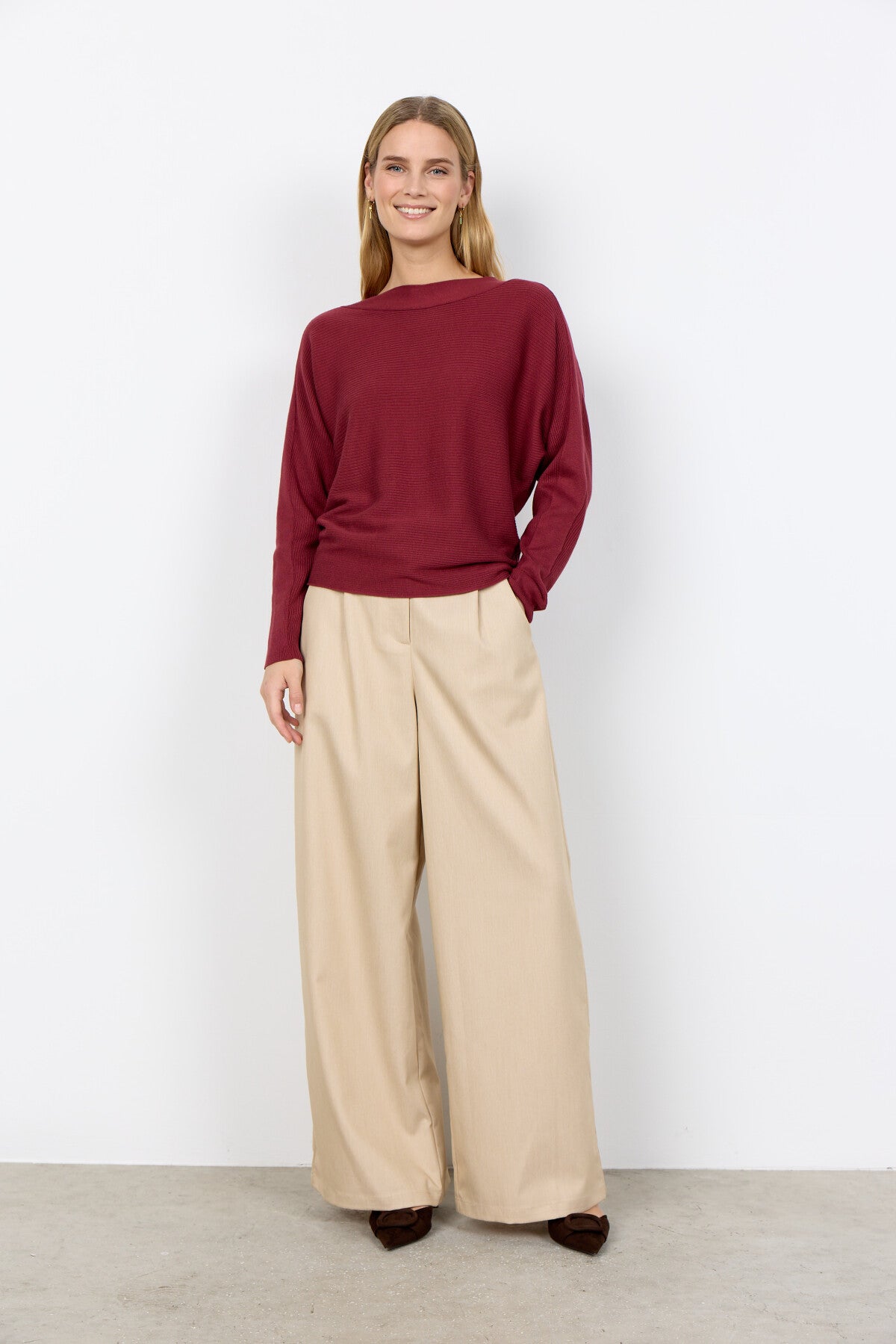 SC-DOLLIE 663 Pullover Rubin rød