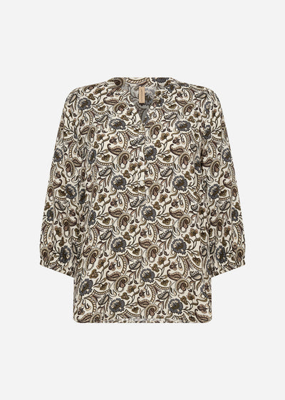 SC-SAMEA 2 Bluse Oliven