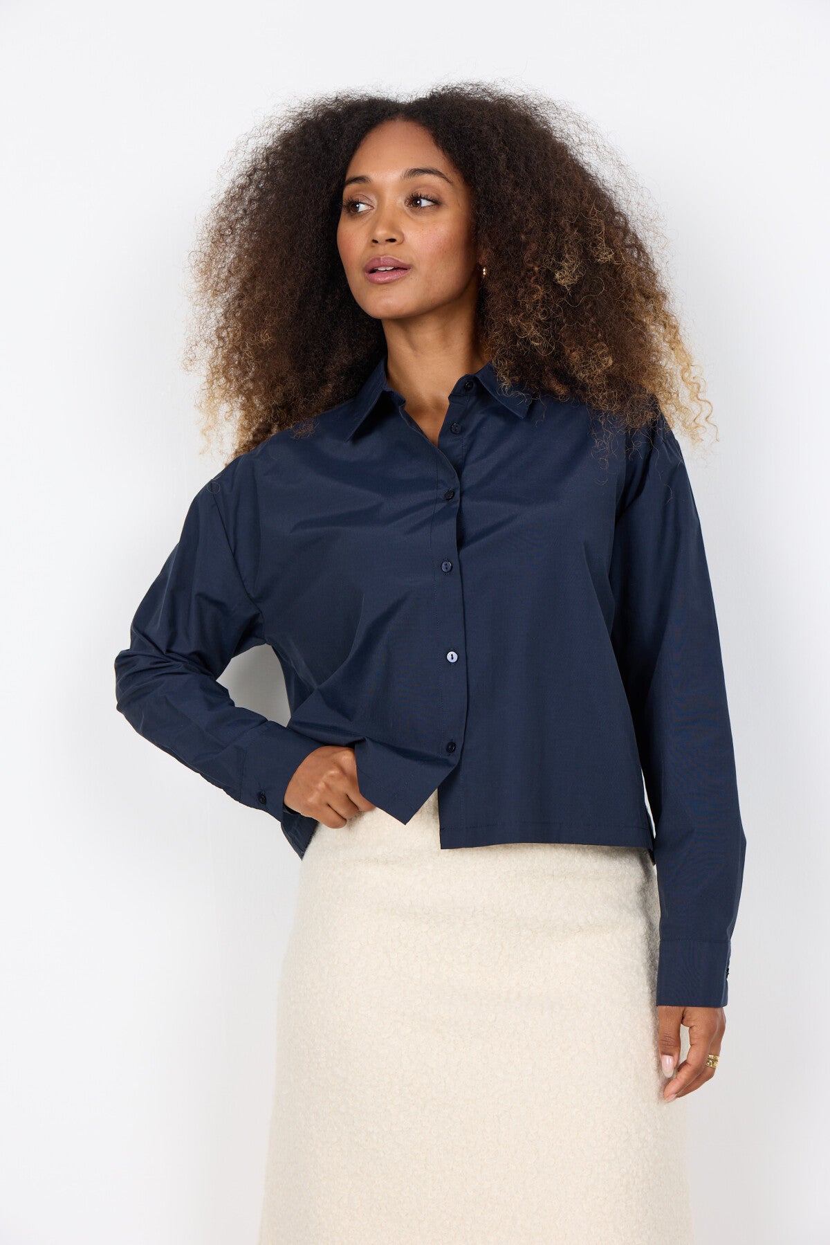 SC-NETTI 115 Skjorte Navy