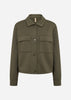 SC-BANU 337 Cardigan Mørkegrøn