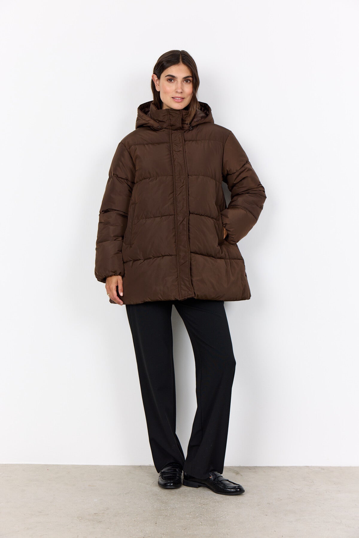 SC-NINA 30 Jakke Mørk brun