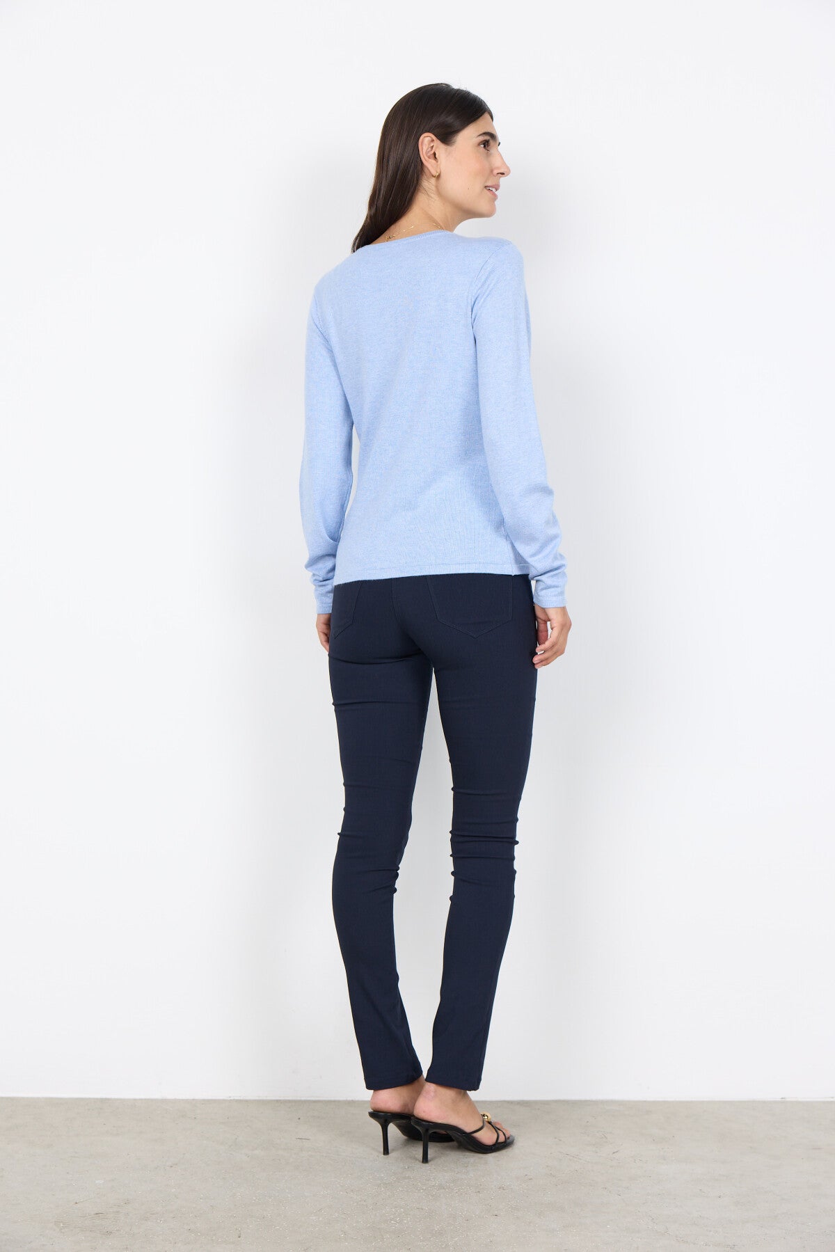 SC-DOLLIE 446 Cardigan Lyseblå