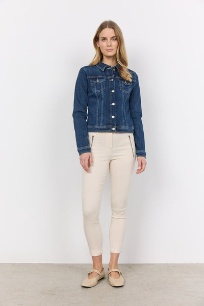 SC-KIMBERLY 3 Jakke Mørk denim