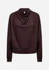 SC-BANU 351 Bluse Mørk blomme