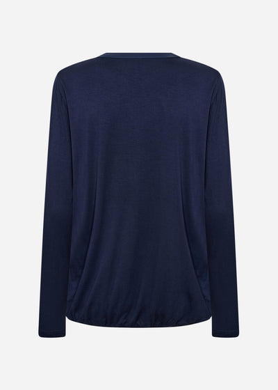 SC-HERMINE 1 Bluse Mørk blå