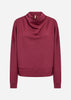 SC-BANU 351 Bluse Mørk rød