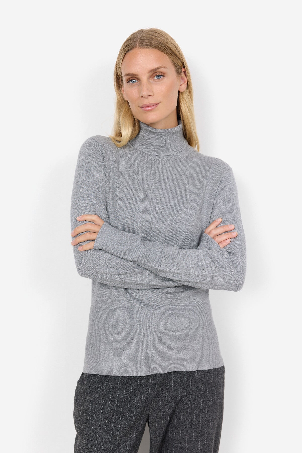 SC-DOLLIE 145 Pullover Grå