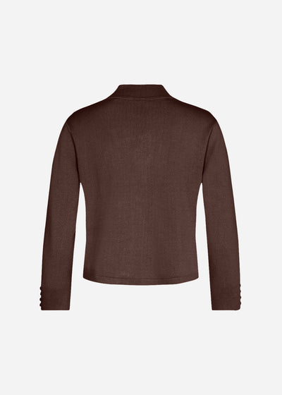 SC-DOLLIE 662 Cardigan Mørk brun