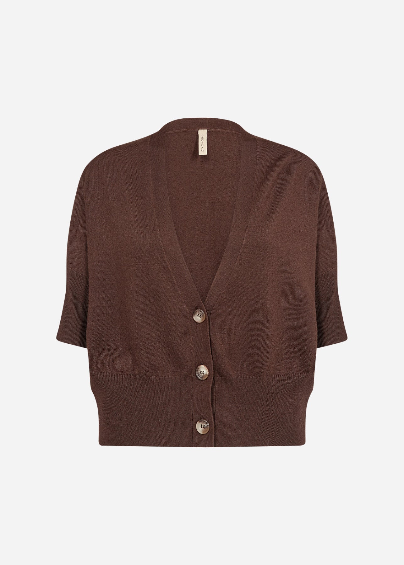 SC-DOLLIE 712 Cardigan Mørk brun