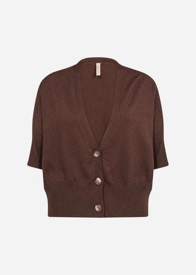 SC-DOLLIE 712 Cardigan Mørk brun
