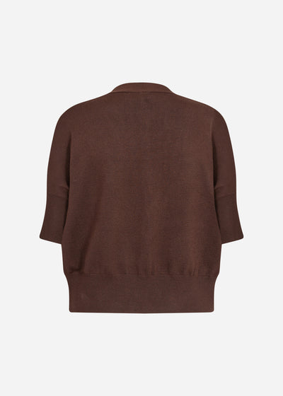 SC-DOLLIE 712 Cardigan Mørk brun
