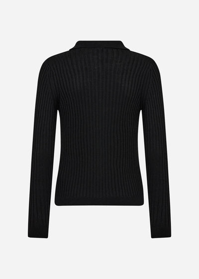 SC-FETIMA 2 Cardigan Sort