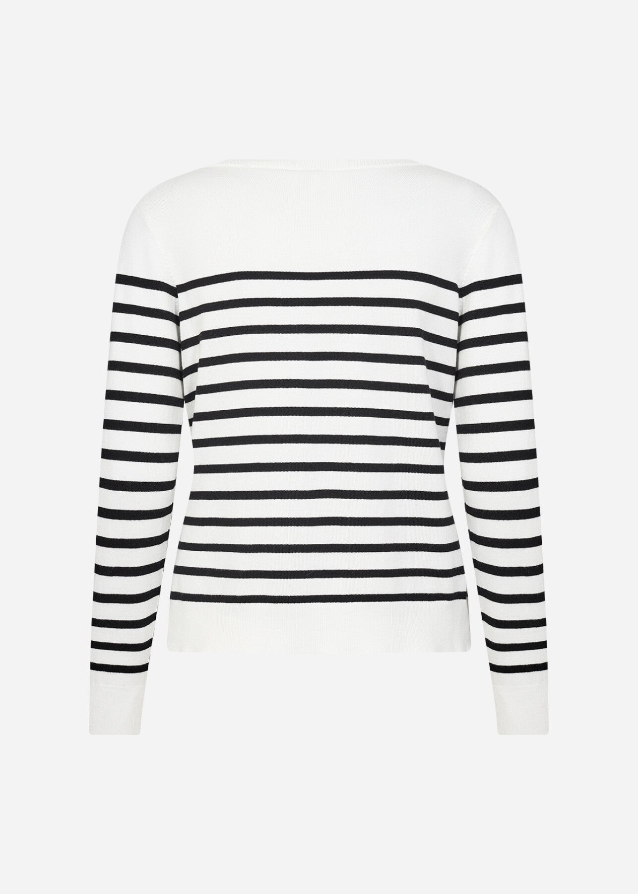 SC-DOLLIE STRIPE 784 Cardigan Sort