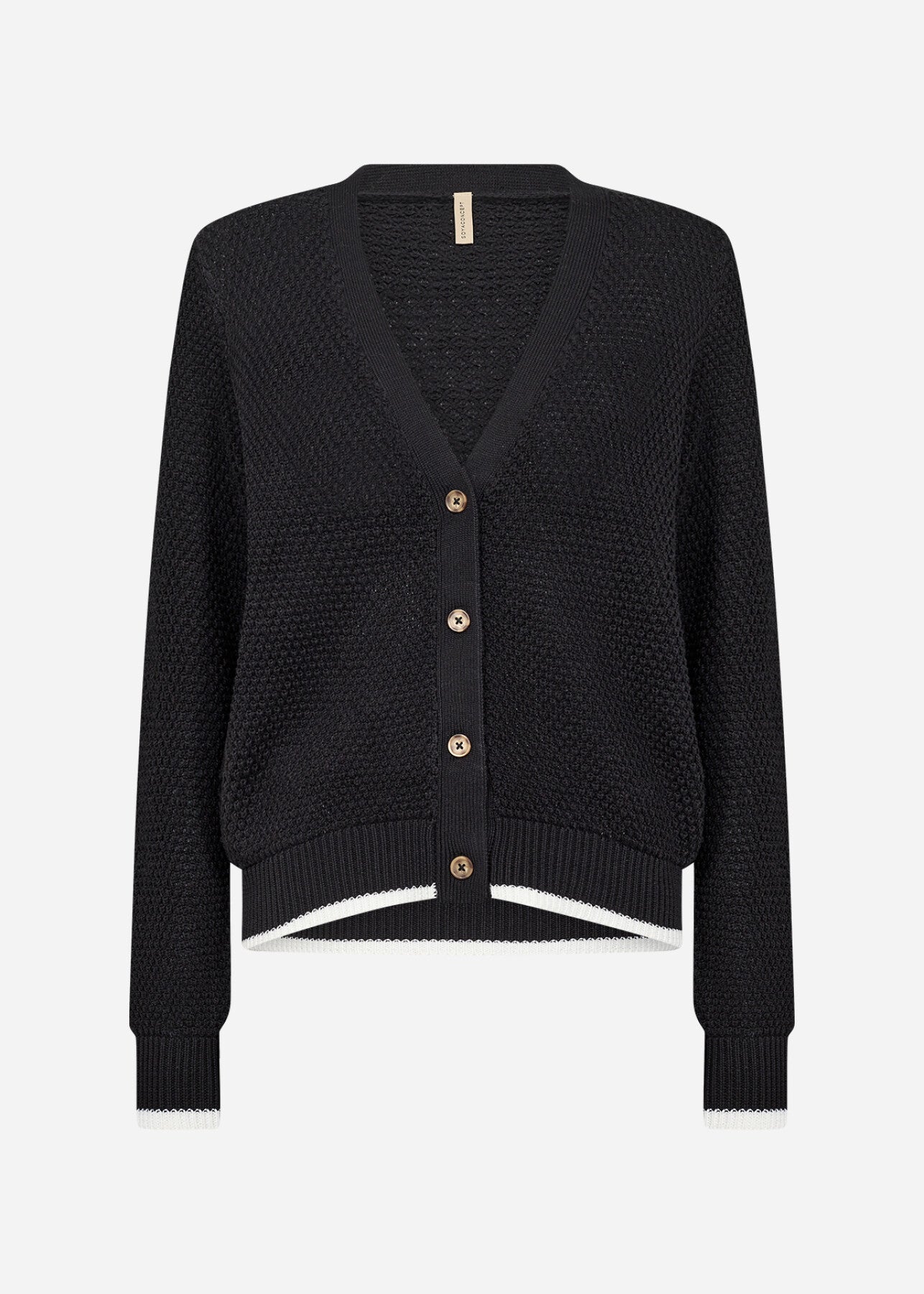 SC-PERRY 3 Cardigan Sort