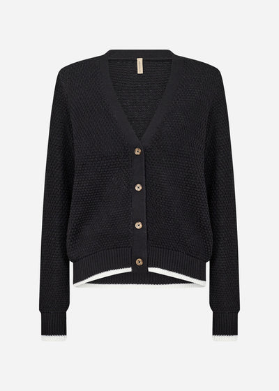 SC-PERRY 3 Cardigan Sort