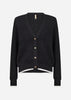 SC-PERRY 3 Cardigan Sort