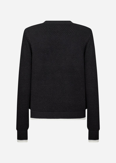 SC-PERRY 3 Cardigan Sort