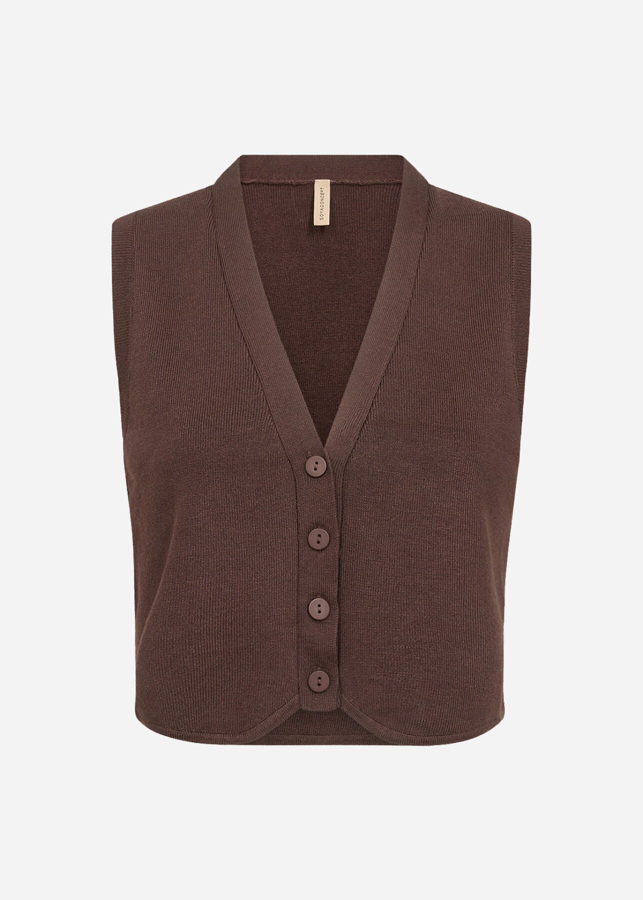 SC-DOLLIE 785 Vest Mørk brun