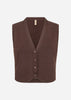 SC-DOLLIE 785 Vest Mørk brun