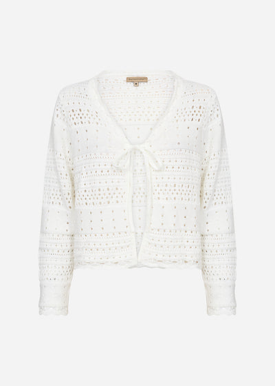 SC-PERRY 6 Cardigan Hvid