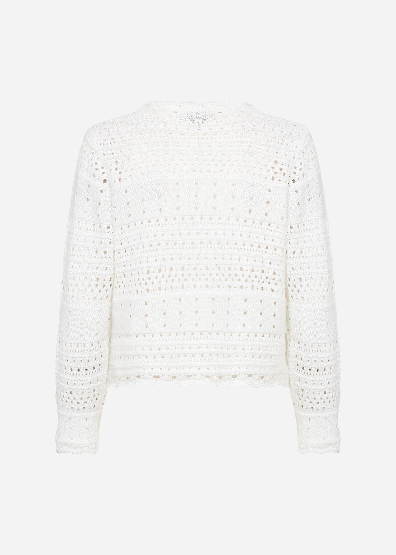 SC-PERRY 6 Cardigan Hvid