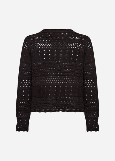 SC-PERRY 6 Cardigan Sort
