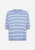 SC-DOLLIE STRIPE 794 Pullover Lyseblå
